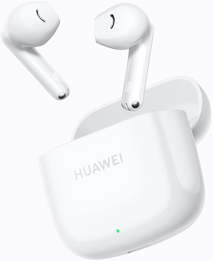 HUAWEI FreeBuds SE 2, 40-Hour Battery Life, Compact and Comfortable to Grip, 3 Hours of Music Playback on a 10-Minute Charge, IP54 Dust & Splash Resistance, Robust Bluetooth 5.3 Connections, White
