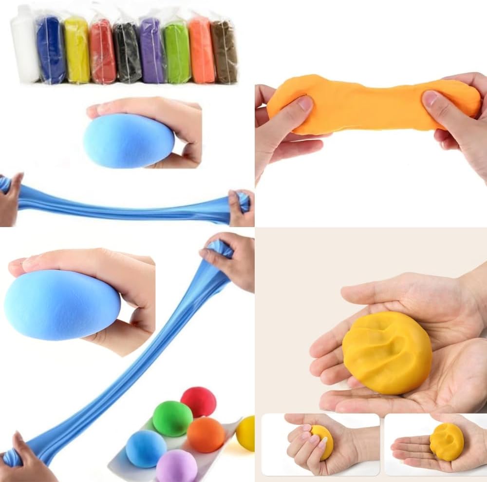 36 Color Non-Toxic Air Dry Clay Set for Kids – Soft, Lightweight Magic Clay for Creative DIY Crafts and Modeling Fun