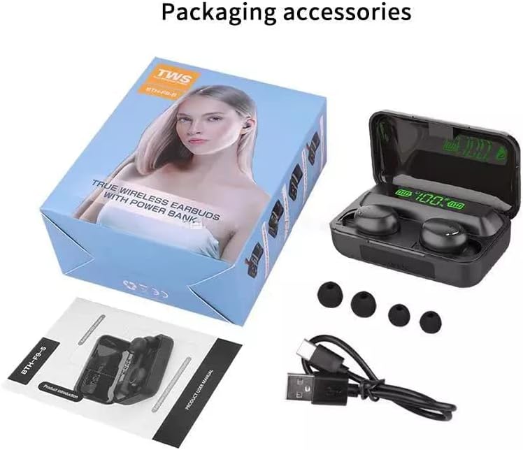 TWS EMMAA F9 Earbuds Bluetooth Earphone