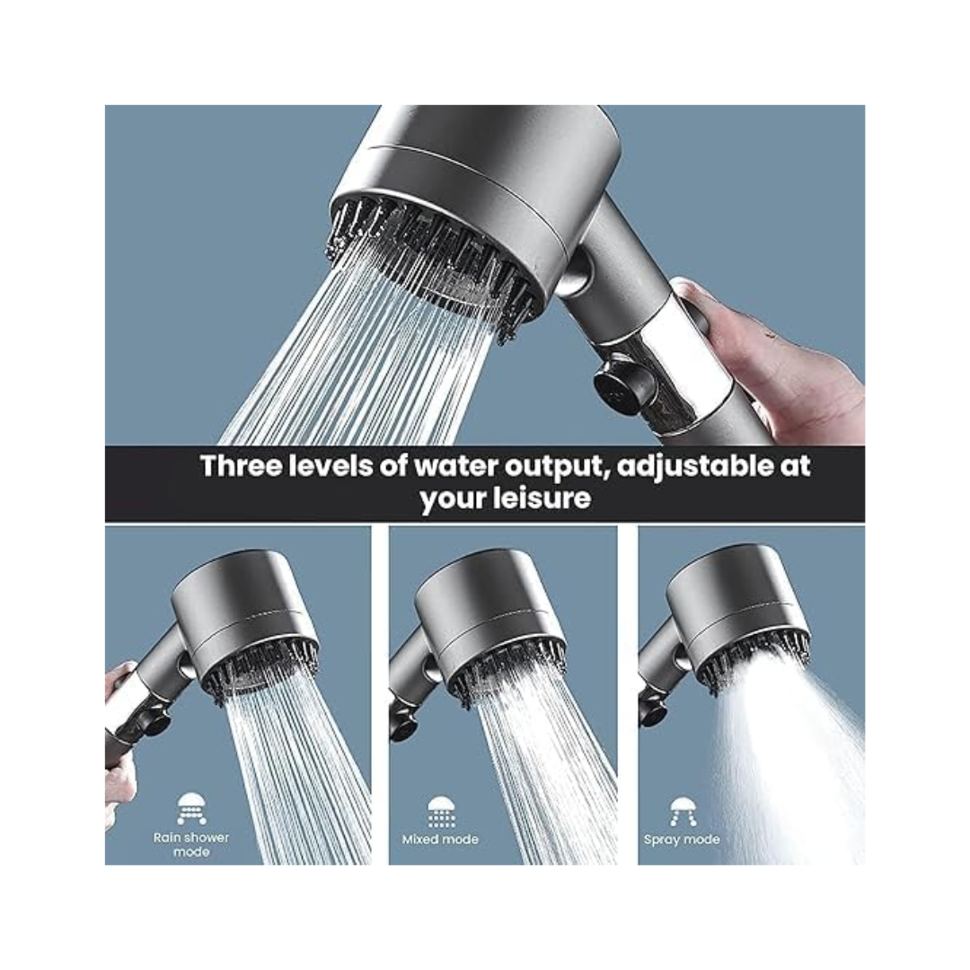 Adjustable 3 Modes Shower Head