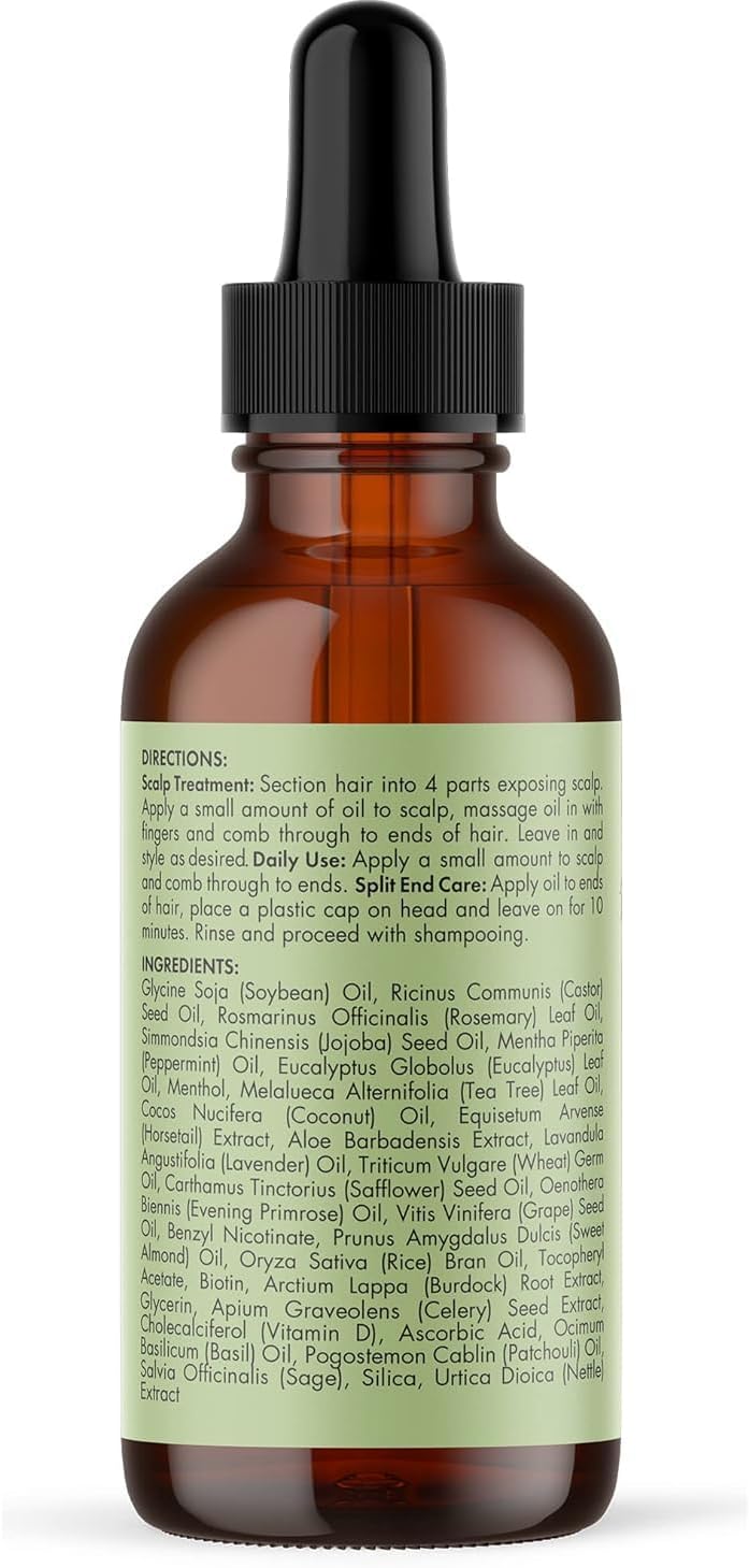 Apply oil to hair and/or scalp and leave on for a certain period of time for intensive treatment