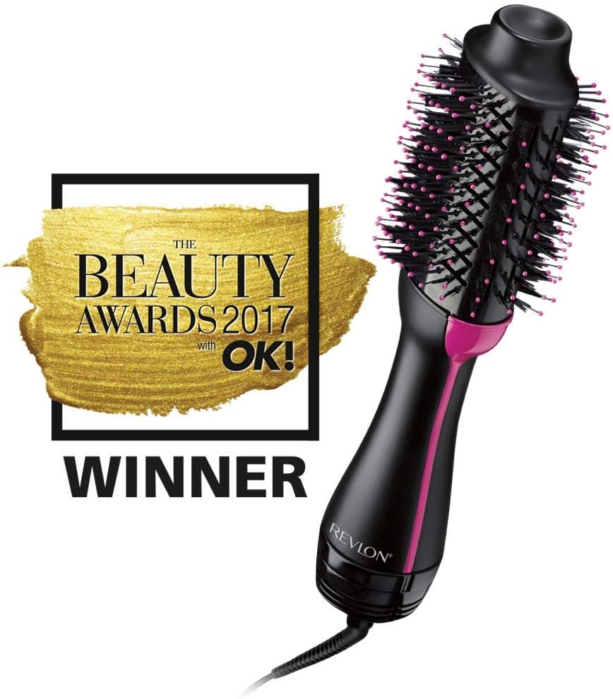 Revlon RVDR5222 One Step Hair Dryer & Volumizer, 2 heat setting plus cool setting (220-240V)