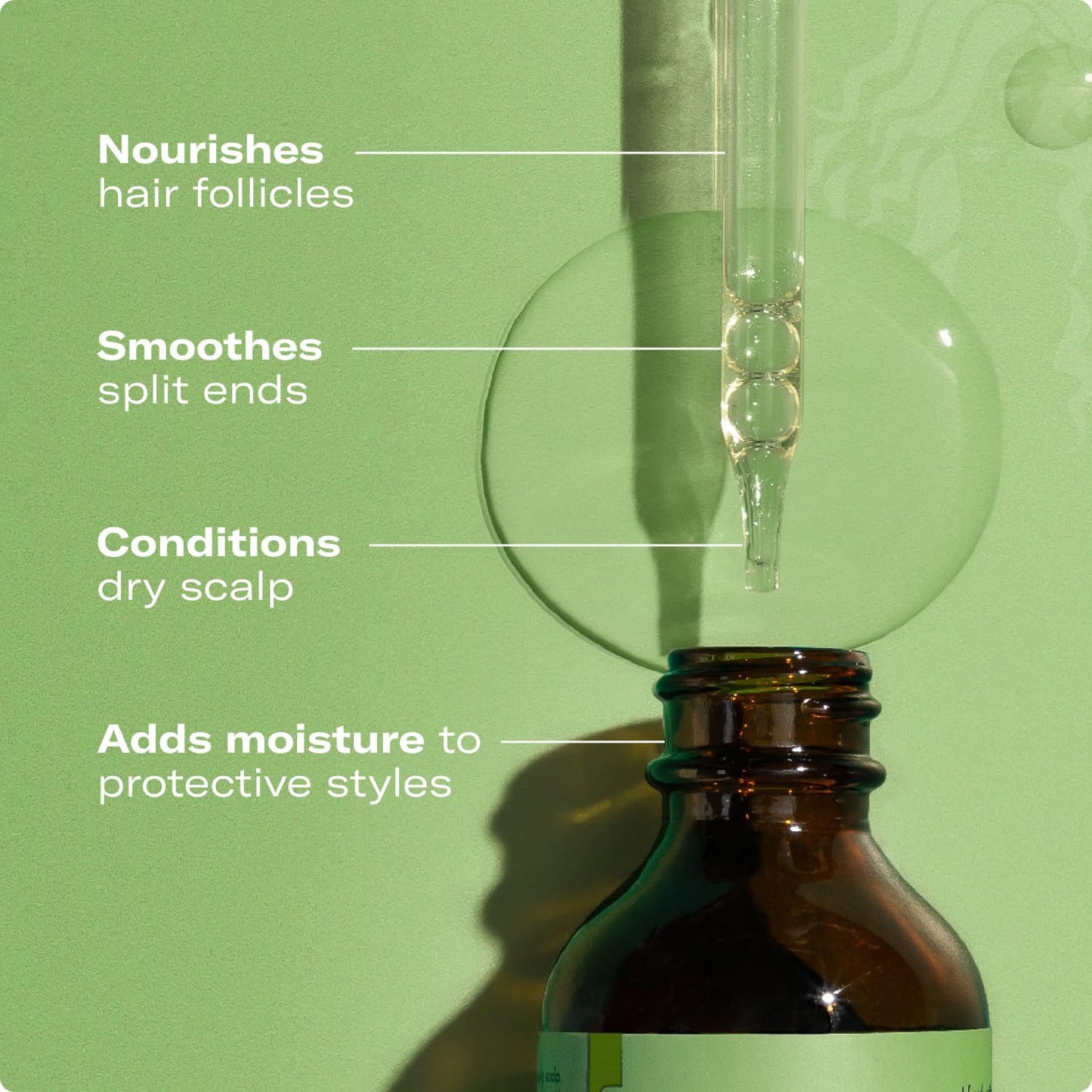 Apply oil to hair and/or scalp and leave on for a certain period of time for intensive treatment