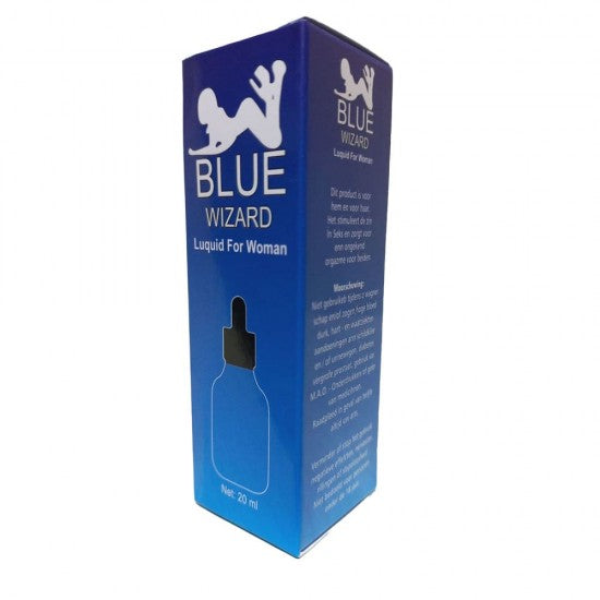 Blue Wizard Female Aphrodisiac Drops 15ml – Liquid Intimacy Enhancement Formula