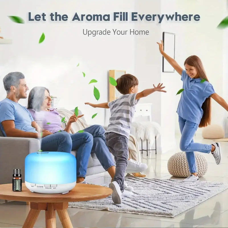 AromaWave 500ml Oil Diffuser with Remote