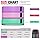 SKY-TOUCH Resistance Bands Fabric,Exercise Bands Non Slip Hip Elastic Bands For Hip, Legs, Butt, Glutes And Thighs Workout, Thick Wide Fitness Loop Circle Resistance Bands, Set Of 3 Pack, Multicolor