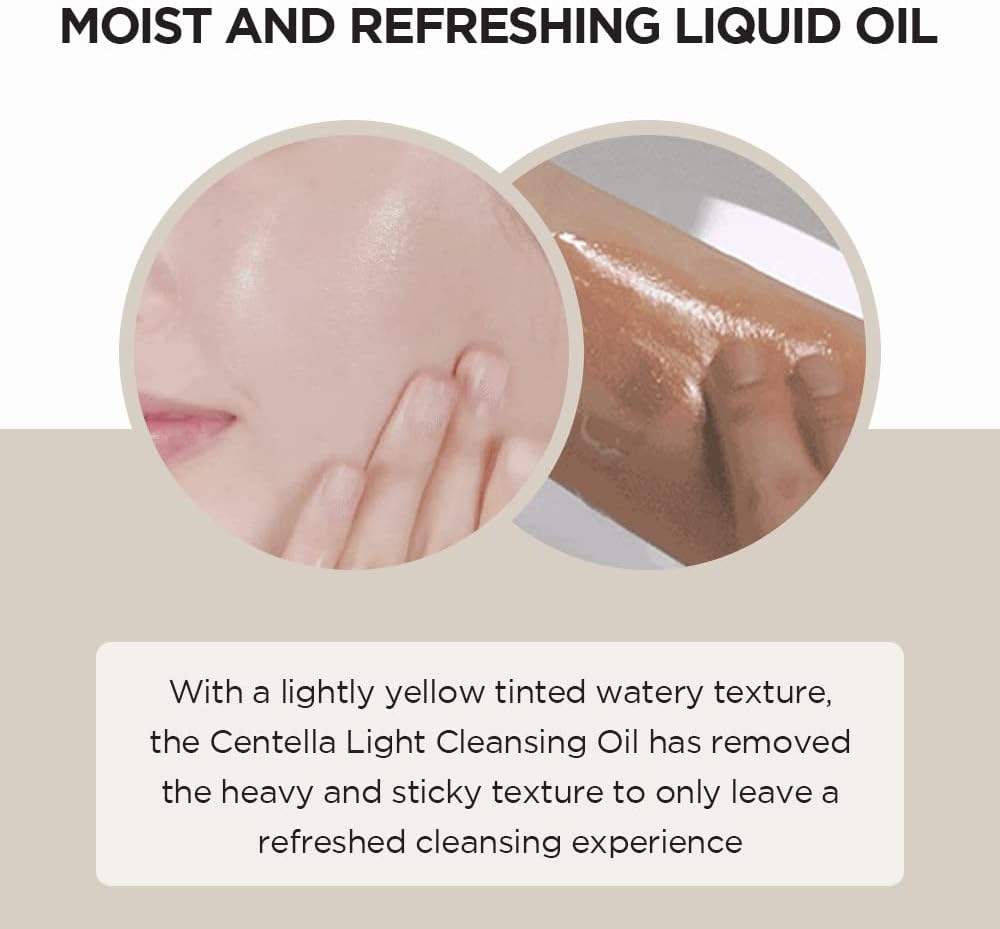 SKIN1004 Madagascar Centella Light Cleansing Oil 6.76 fl.oz, 200ml