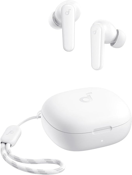 soundcore Anker P20i Bluetooth Earphones, 10mm Drivers with Big Bass True Wireless Earbuds, Bluetooth 5.3, 30H Playtime, IPX5, 2 Mics for AI Clear Calls, 22 Preset EQs, Customization via App