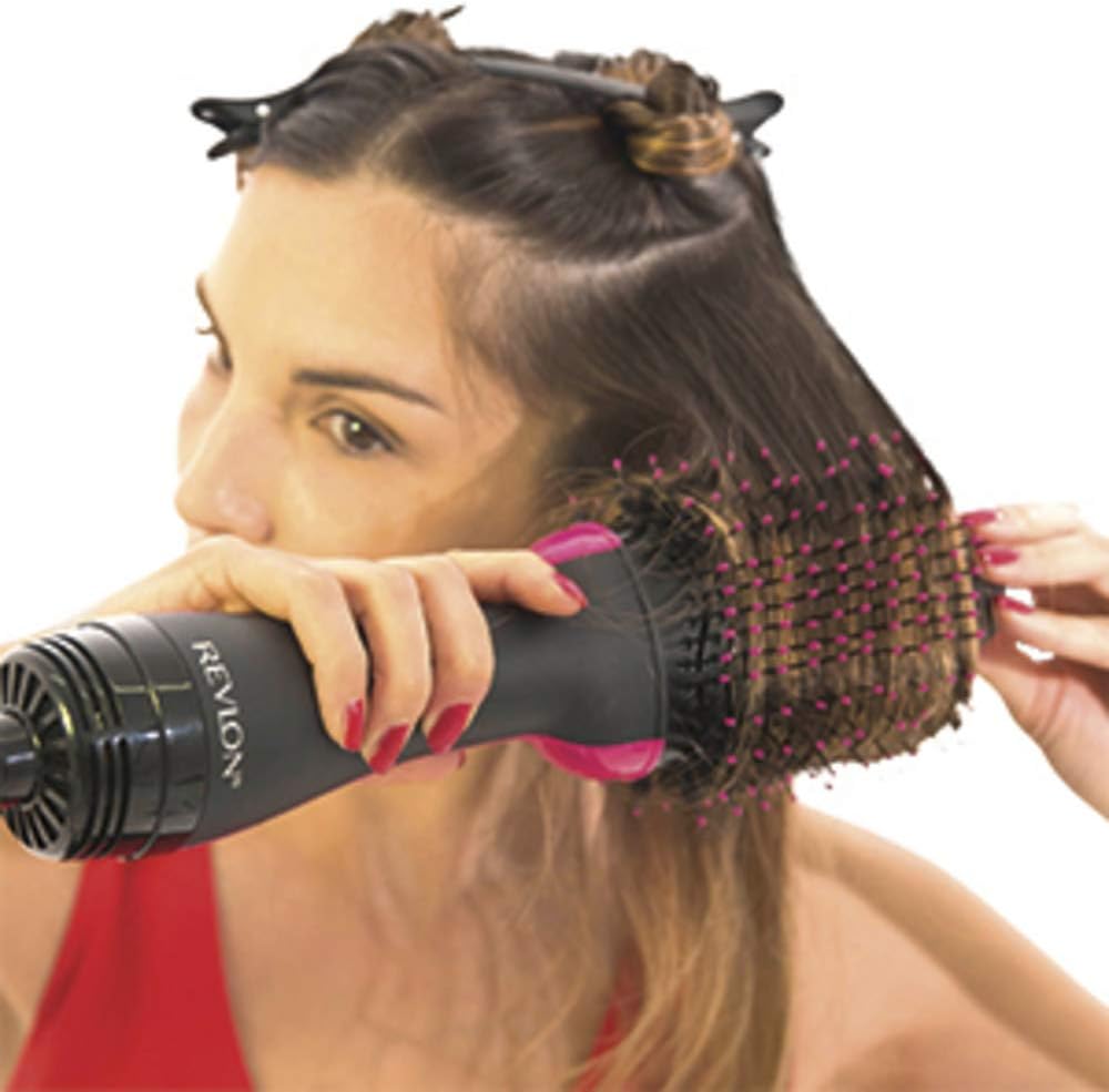 Revlon RVDR5222 One Step Hair Dryer & Volumizer, 2 heat setting plus cool setting (220-240V)