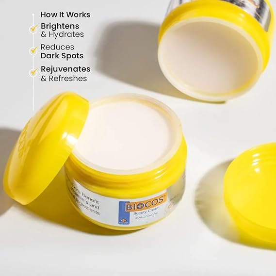 BIOCOS Beauty Formula (Pack of 2) Large – Unlock Radiant, Hydrated Skin with Alpha Arbutin, Kojic Acid & Vitamin E – Say Goodbye to Dullness & Embrace a Glowing, Youthful Look