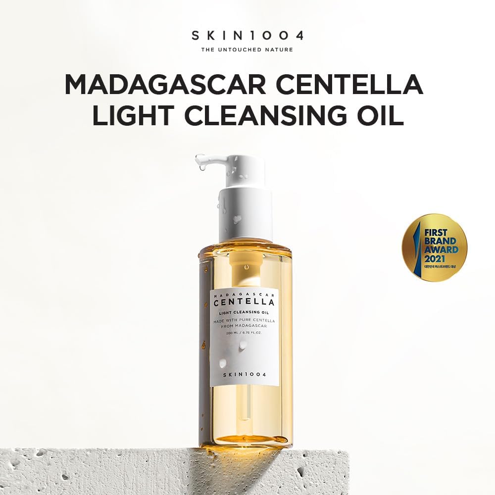 SKIN1004 Madagascar Centella Light Cleansing Oil 6.76 fl.oz, 200ml