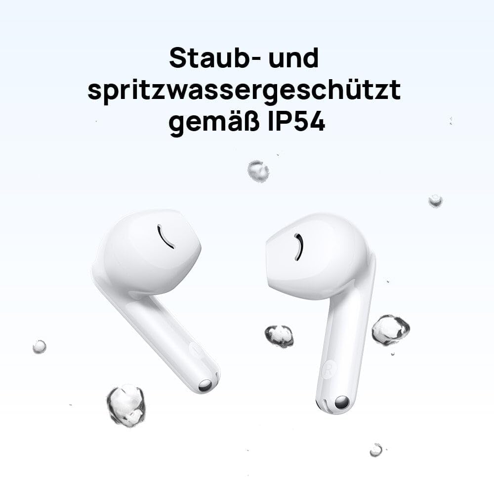 HUAWEI FreeBuds SE 2, 40-Hour Battery Life, Compact and Comfortable to Grip, 3 Hours of Music Playback on a 10-Minute Charge, IP54 Dust & Splash Resistance, Robust Bluetooth 5.3 Connections, White