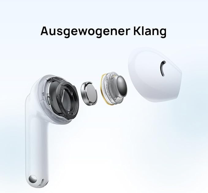 HUAWEI FreeBuds SE 2, 40-Hour Battery Life, Compact and Comfortable to Grip, 3 Hours of Music Playback on a 10-Minute Charge, IP54 Dust & Splash Resistance, Robust Bluetooth 5.3 Connections, White