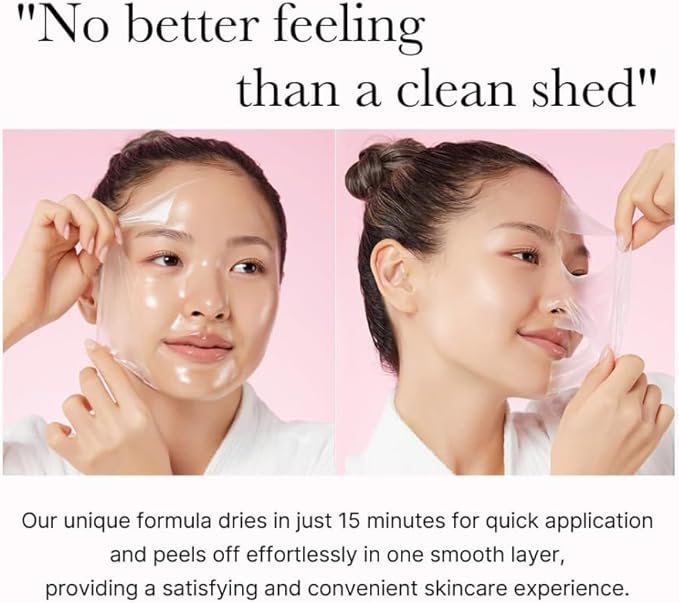 medicube Collagen Overnight Wrapping Peel Off Facial Mask Pack - Elasticity & Hydration Care, Reduces Sagging & Dullness - Hydrolyzed Collagen For Glowing Skin - Korean Skin Care, 2.53 fl.oz