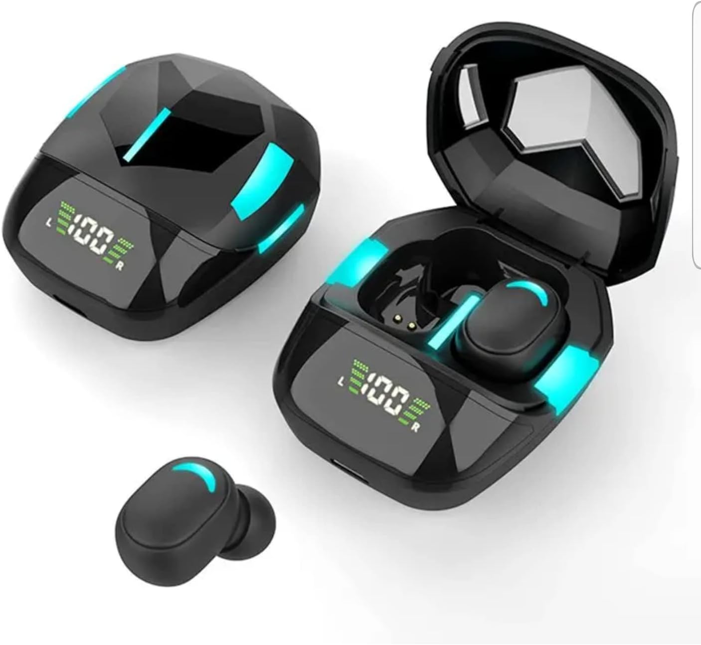 G7S Tws Earbuds colorful Breathing Lamp Gaming Earphones