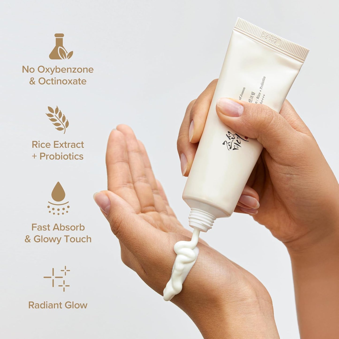 Beauty of Joseon Relief Sun Rice Probiotics SPF 50+ PA++++ Korean Sunscreen sunblock for Face Daily Sunscreen for Men Women Skincare 50ml