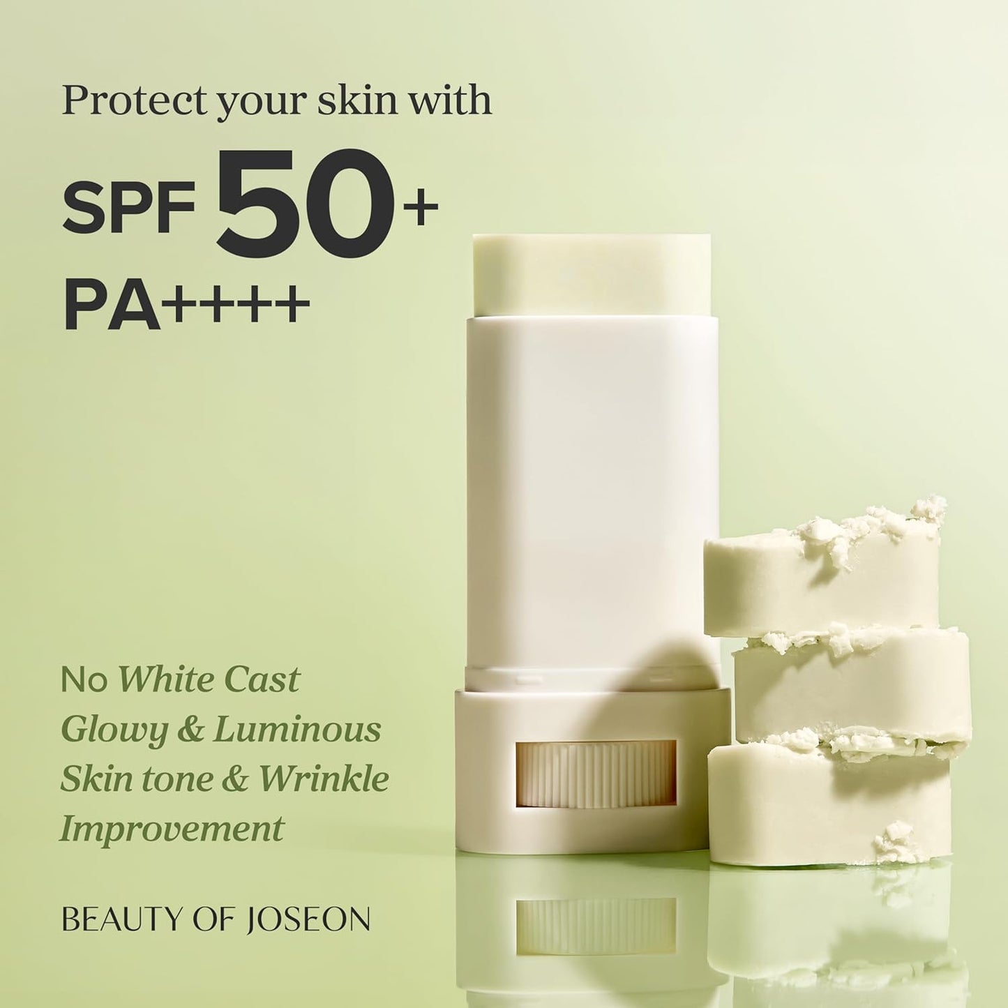 Beauty of Joseon Matte Sun Stick Mugwort Camelia for face Korean Sunscreen moisturizing with SPF 50 PA++++ Sebum Control No white Cast skincare for Women and Men 18g