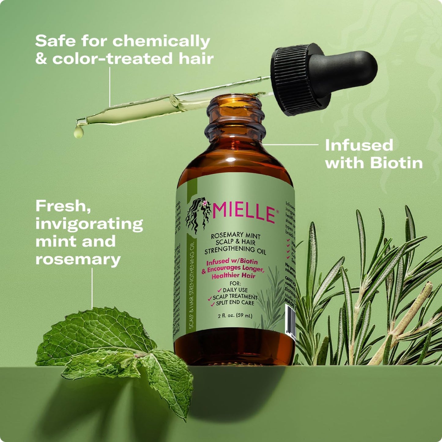 Apply oil to hair and/or scalp and leave on for a certain period of time for intensive treatment