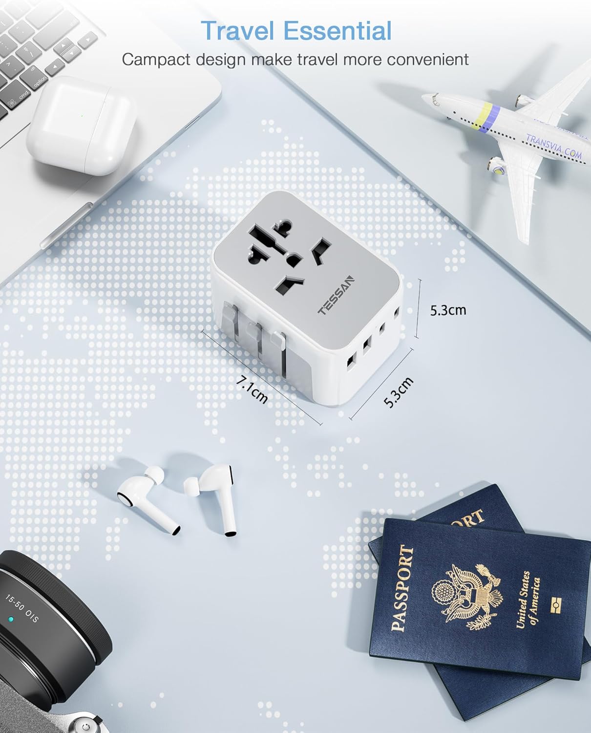 Universal Travel Adapter Worldwide