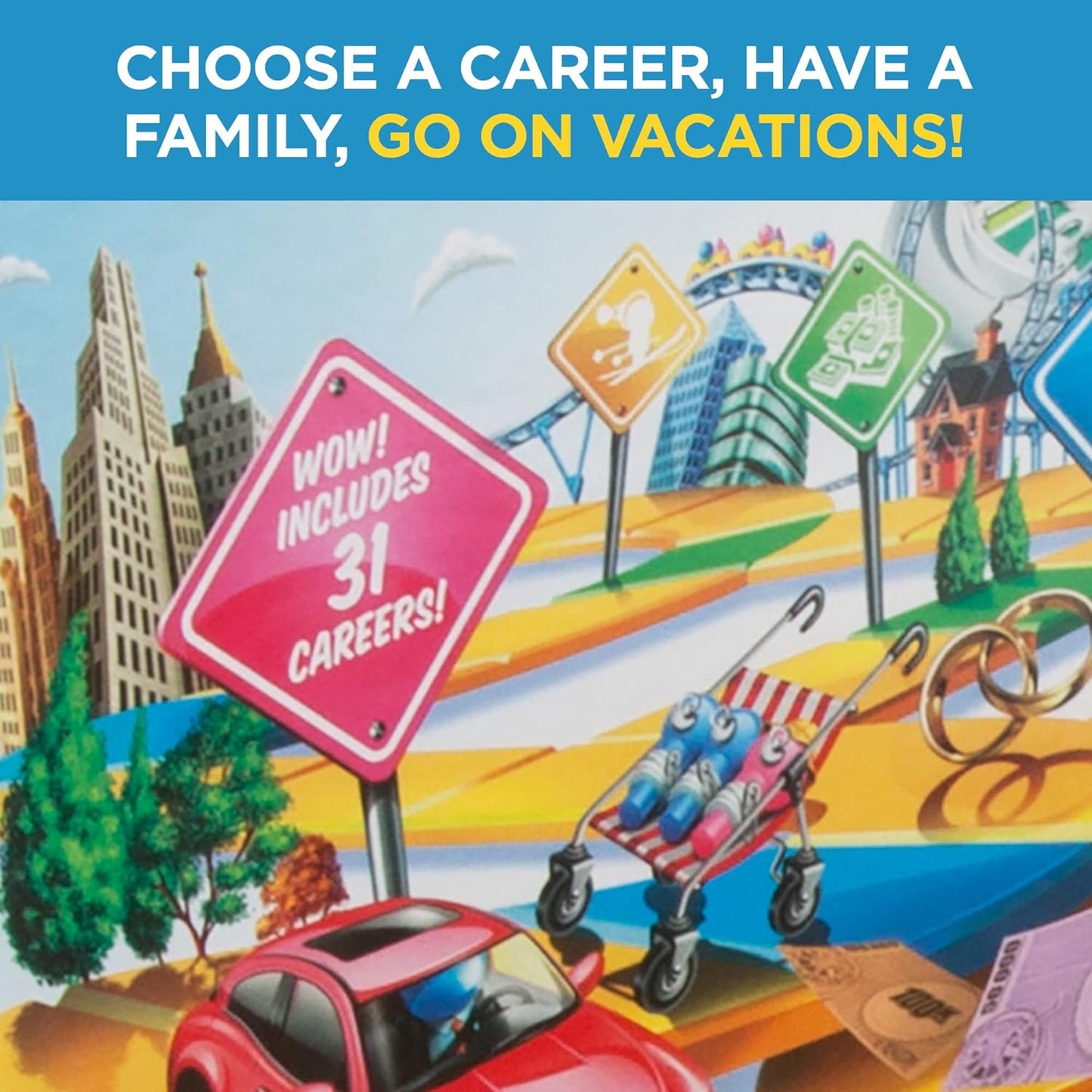 Hasbro Gaming The Game of Life Board Game Ages 8 & Up (Amazon Exclusive)