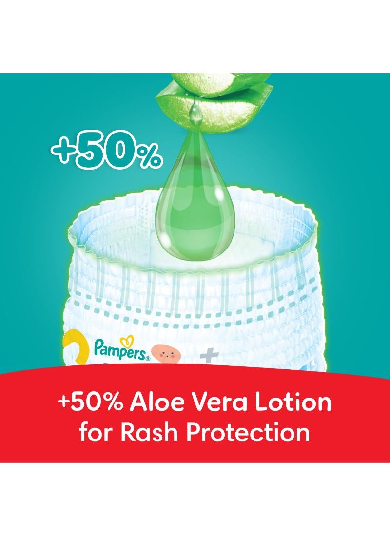 Rash and Leakage Protection Size 6 Pant Diapers 16+kg with Aloe Vera Lotion