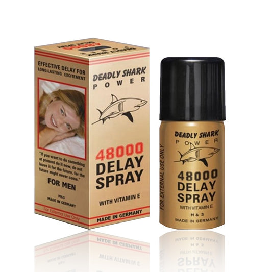 Deadly Shark Power 48000 Delay Spray for Men