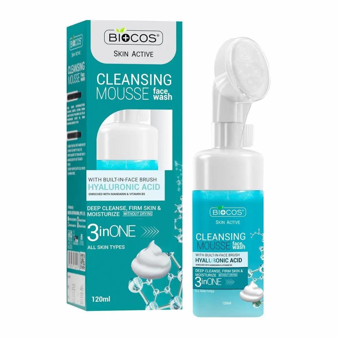 Biocos Cleansing Mousse Face Wash Hyaluronic Acid