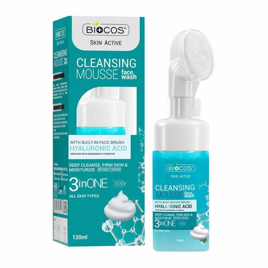 Biocos Cleansing Mousse Face Wash Hyaluronic Acid
