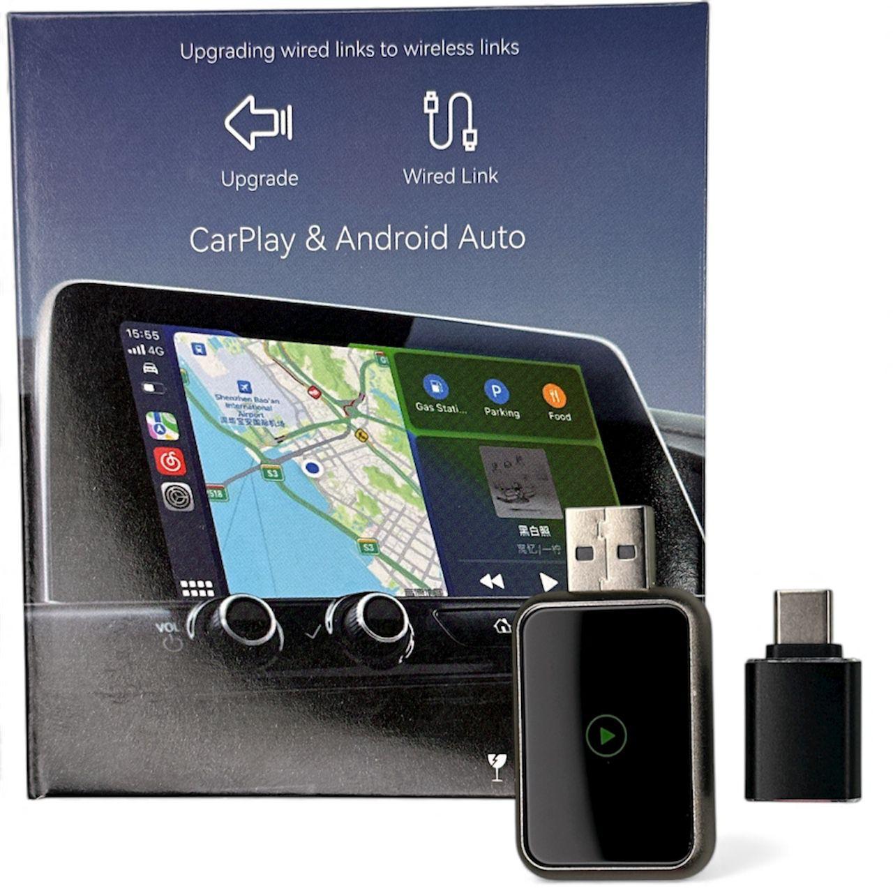 CarPlay Wireless Adapter | Apple CarPlay & Android Auto