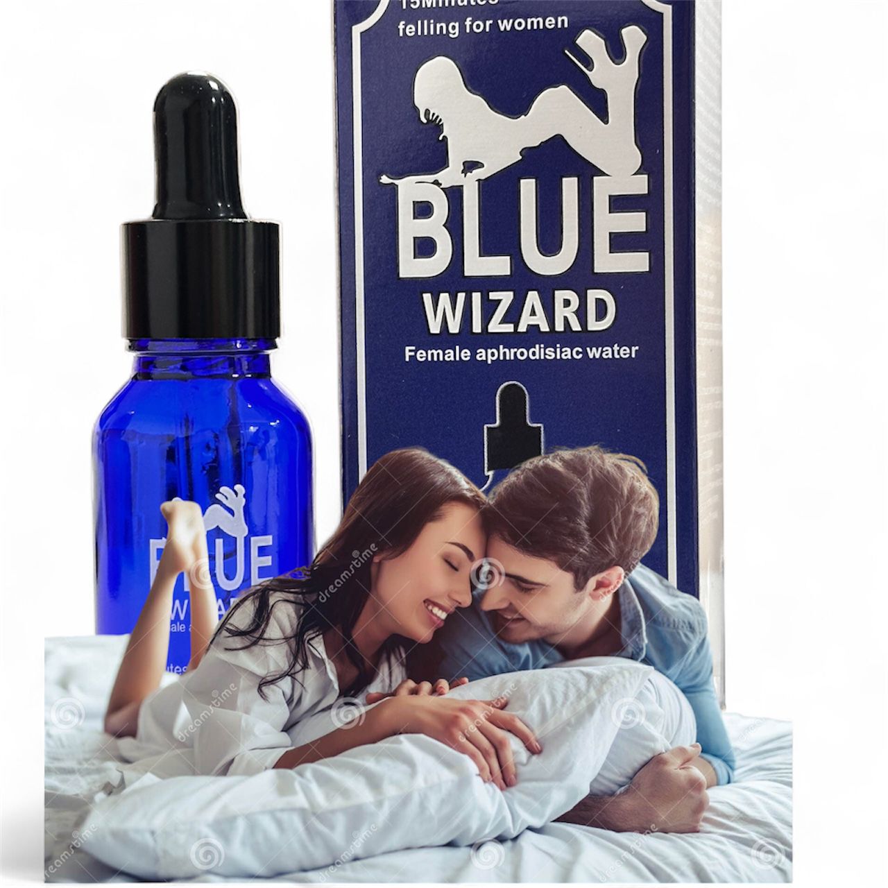Blue Wizard Original Immunity women love drops Water Based (Wizard_Blue) Dietry Suppliments - 15ml Premium | Made by Thailand