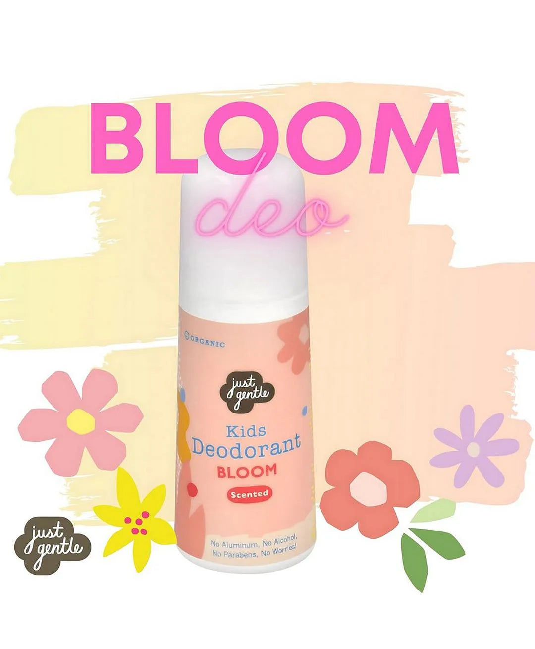 Just Gentle Bloom Organic Kids Deodorant - 60 ml