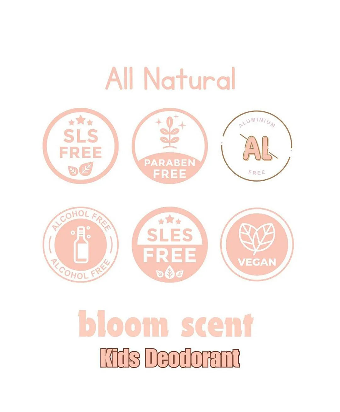 Just Gentle Bloom Organic Kids Deodorant - 60 ml